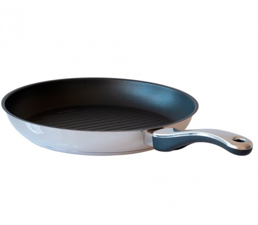 Сковорода-гриль для индукционных плит, 28 см. Galaxy BAF