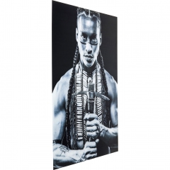 Картина Native, коллекция "Туземец" 100*150*4, Полипропилен, Стекло, Мультиколор