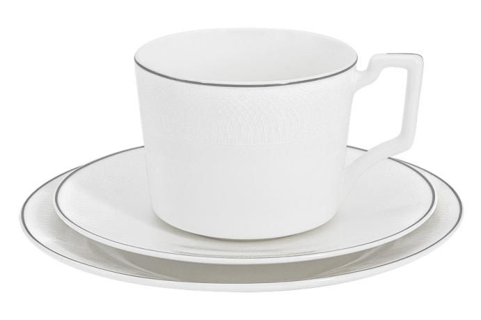 Чайный сервиз Айвори, 6 персон, 21 предмет Emily