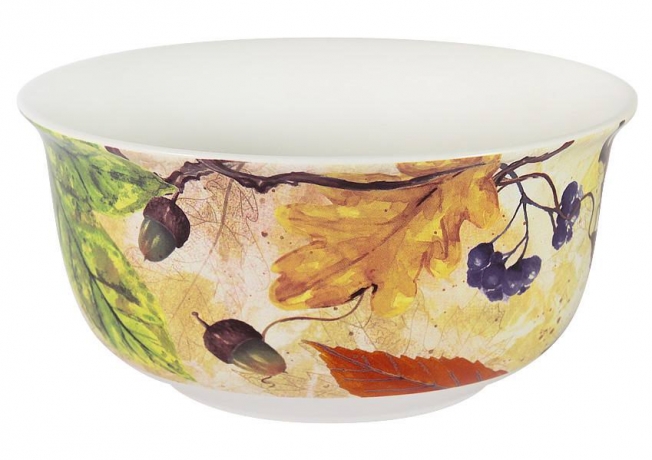 Салатник Кленовый лист, 20 см. IMARI