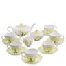 JK- 75 Чайный сервиз на 6 перс. "Калла" (Calla Charme Pavone)
