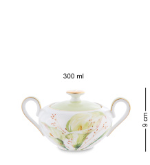 JK- 75 Чайный сервиз на 6 перс. &quot;Калла&quot; (Calla Charme Pavone)