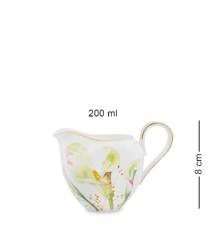 JK- 75 Чайный сервиз на 6 перс. "Калла" (Calla Charme Pavone)