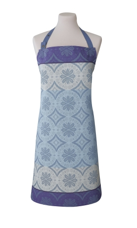 Фартук, 80х96 см. 100% хлопок, синий, ARRIERE-PAYS Le Jacquard Francais