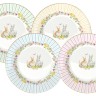 Тарелка десертная, 4 шт, 19 см, фарфор P, Микс, Кролики и цыплята, Happy Easter, Easy Life