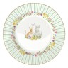 Тарелка десертная, 4 шт, 19 см, фарфор P, Микс, Кролики и цыплята, Happy Easter, Easy Life