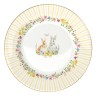 Тарелка десертная, 4 шт, 19 см, фарфор P, Микс, Кролики и цыплята, Happy Easter, Easy Life