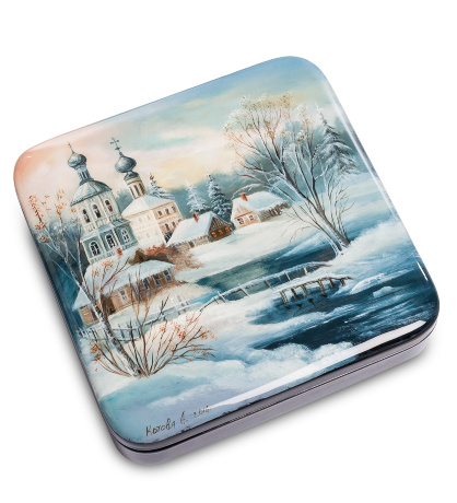 ШК-10/ 31 Шкатулка "Зима" исп. Котова