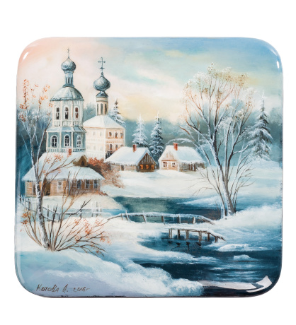 ШК-10/ 31 Шкатулка "Зима" исп. Котова