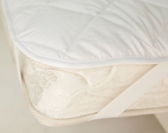 Наматрасник с бамбуковым волокном "Стебель бамбука", 140х200, резинками-фиксаторами на углах, Natures