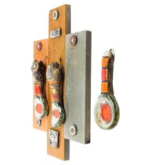 KK-539 Панно "Ложки" шамот