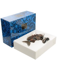 WS-905 Статуэтка в стиле Стимпанк "Рыба Удильщик" с подсветкой