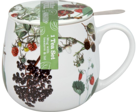 Кружка заварочная "Мой любимый чай с фруктами", 420 мл. Koenitz