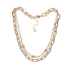 Колье Pearl Double