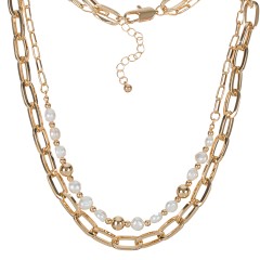 Колье Pearl Double