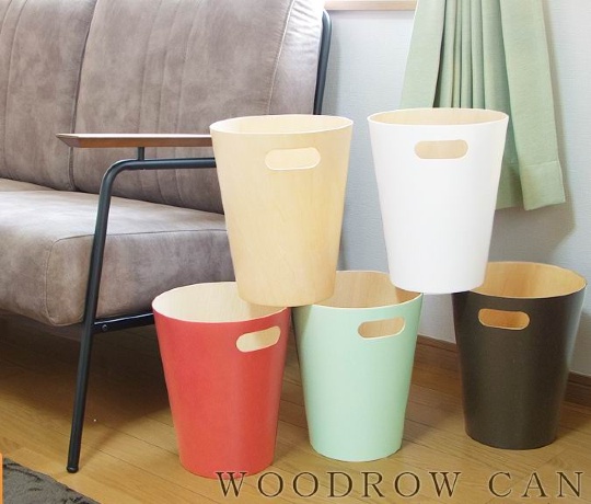 Контейнер мусорный Woodrow, лавандовый, Umbra