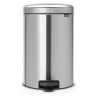 Мусорный бак newicon (20 л), Стальной матовый Brabantia