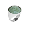 Кольцо pearl green quartz 18.5 мм. K1155.16/18.5 G/S Possebon