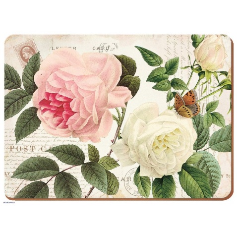 Набор 6 подставок "ROSE GARDEN" 22.8x30 см. CREATIVE TOPS
