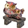 MN-275 Фигурка "Сова с совенком за книгой"