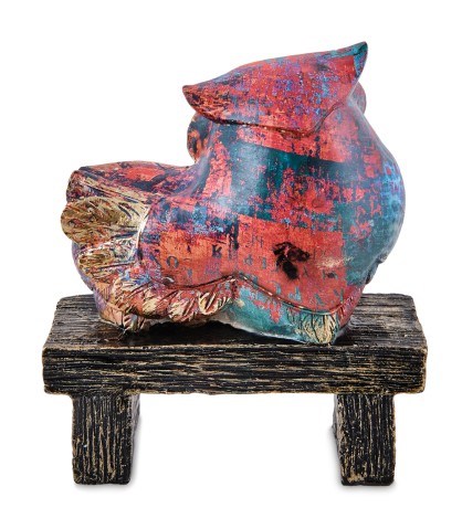 MN-275 Фигурка "Сова с совенком за книгой"