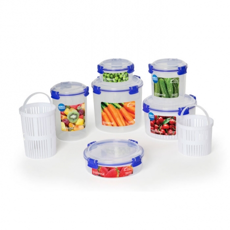 Контейнер круглый KLIP IT, 1 л. Sistema