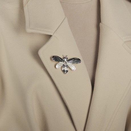 Брошь Пчела XZ1384.22 BL/S Shadore