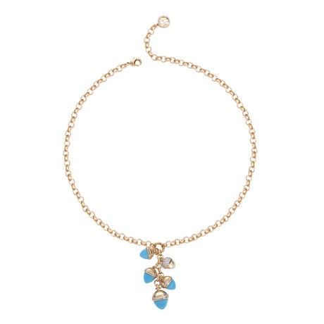 Колье Caleida KGR009DT BL/G Boccadamo