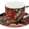 Чашка с блюдцем Натюрморт, Я. Де Хем, 0,25 л. Carmani