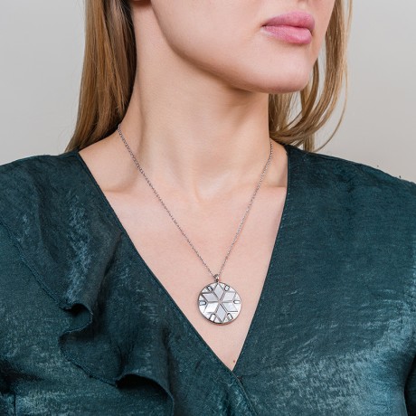 Колье MANDALA BP03197-1 BL/S Fiore Luna