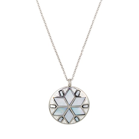 Колье MANDALA BP03197-1 BL/S Fiore Luna