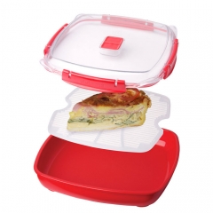 Контейнер низкий Microwave, 880 мл. Sistema