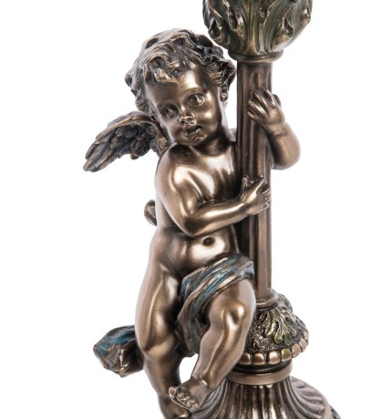 WS-982 Статуэтка-подсвечник "Херувим"