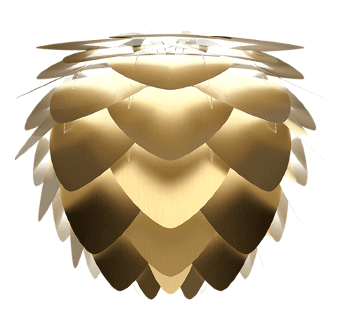 Плафон Aluvia brushed brass, 59х48 см. Umage