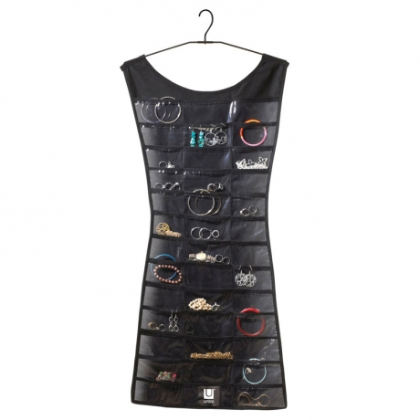 Органайзер для украшений Little dress, черный, Umbra