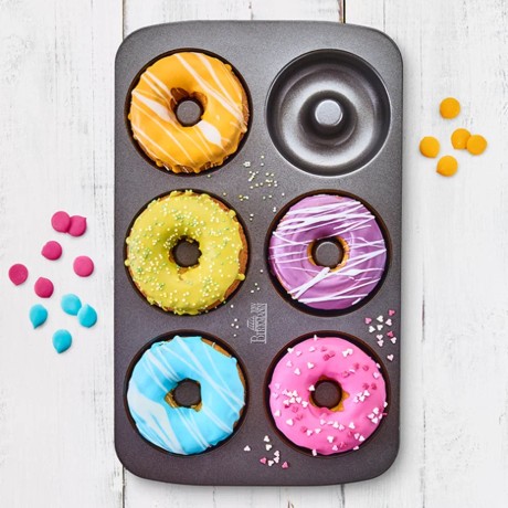 Форма-противень для 6 пончиков, 9 см. Birkmann