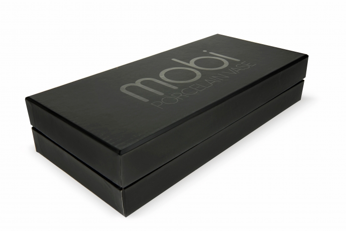 Дизайнерская ваза Mobi Кит белая