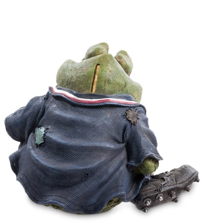 MB-6346-LC Копилка Лягушка "Футболист" (Sealmark)