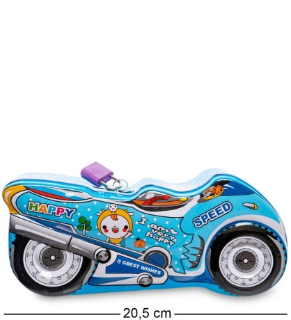 BX- 32/1 Металлическая копилка "Мотоцикл"