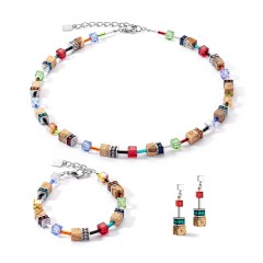 Серьги Multicolour Brown