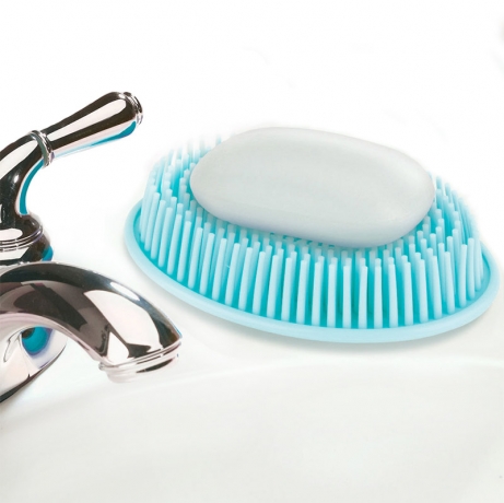 Мыльница Grassy, бирюзовая, Umbra