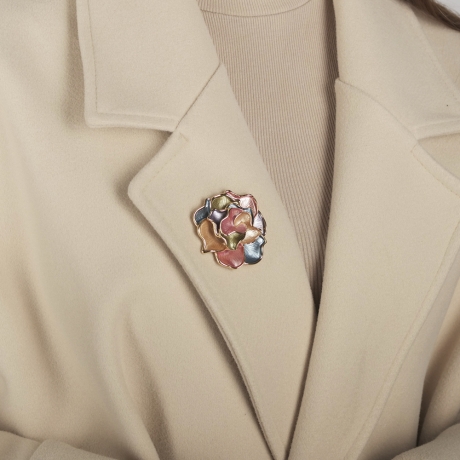 Брошь Цветок XZ1154.27 M/G Shadore