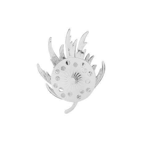 Брошь Лист XZ0923.11 V/S Shadore