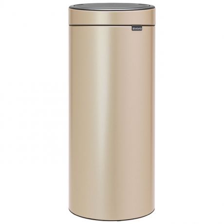 Мусорный бак Touch Bin New (30 л), Шампань Brabantia