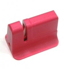 Точилка для ножей керамическая, красная, Atlantis