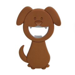 Открывалка Woof! коричневая магнитная Balvi