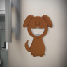 Открывалка Woof! коричневая магнитная Balvi