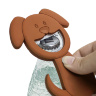 Открывалка Woof! коричневая магнитная Balvi