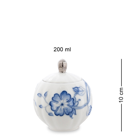 JS-30 Чайный сервиз на 6 персон "Голубая бабочка" (Pavone)