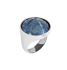 Кольцо pearl sodalite 18 мм. K1155.22/18.0 BL/S Possebon